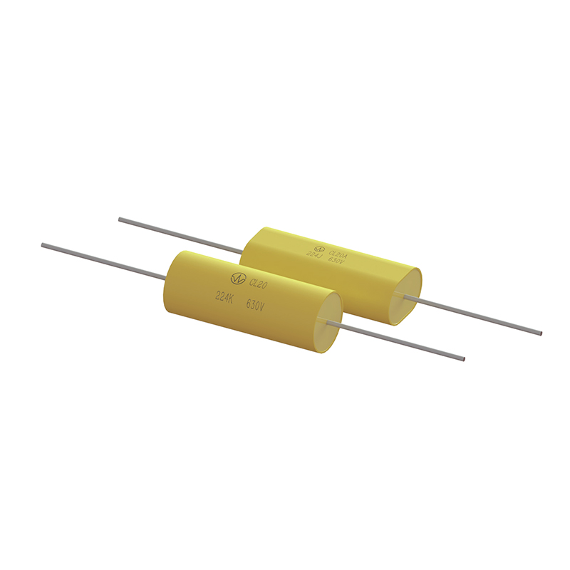 Capacitor de filme de poliéster metalizado CL20 (tipo axial)