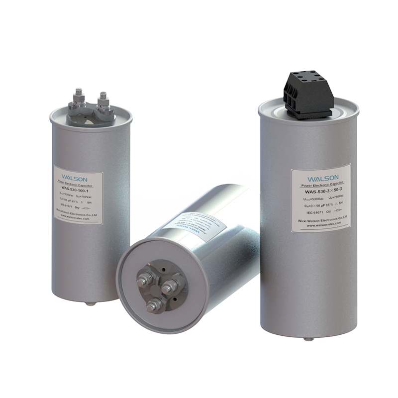 Capacitor de filtro CA monofásico/trifásico selado série WAS