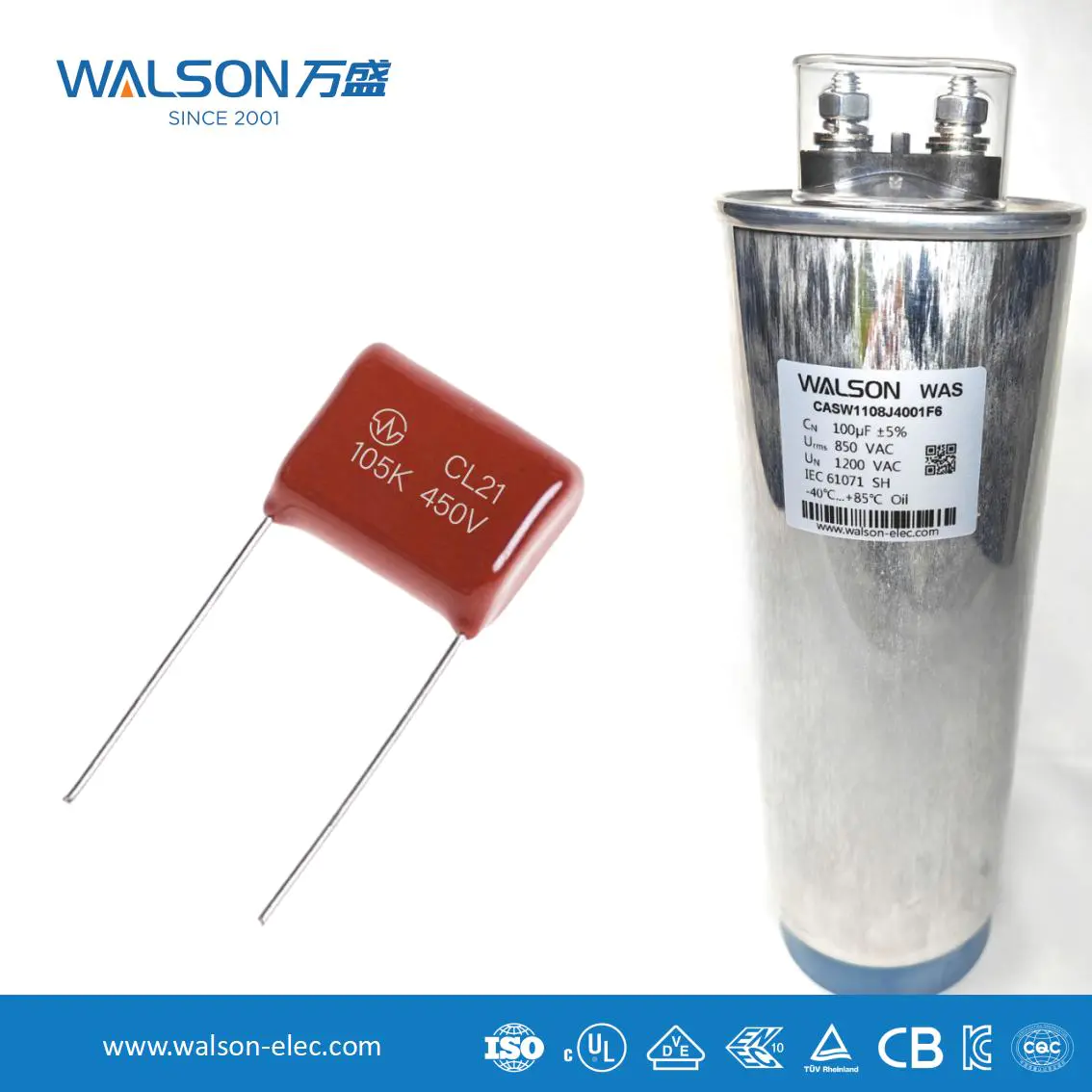 Capetor Causas Comuns de Falha no Capacitor de Filme- Wuxi Walson Electronics ...